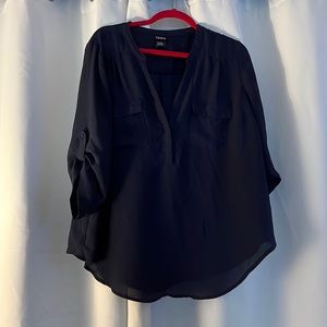 Navy Blue blouse